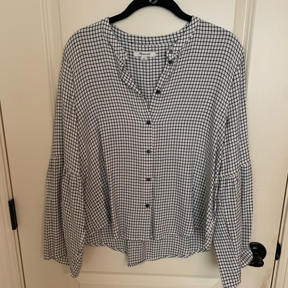 Madewell Gingham Top